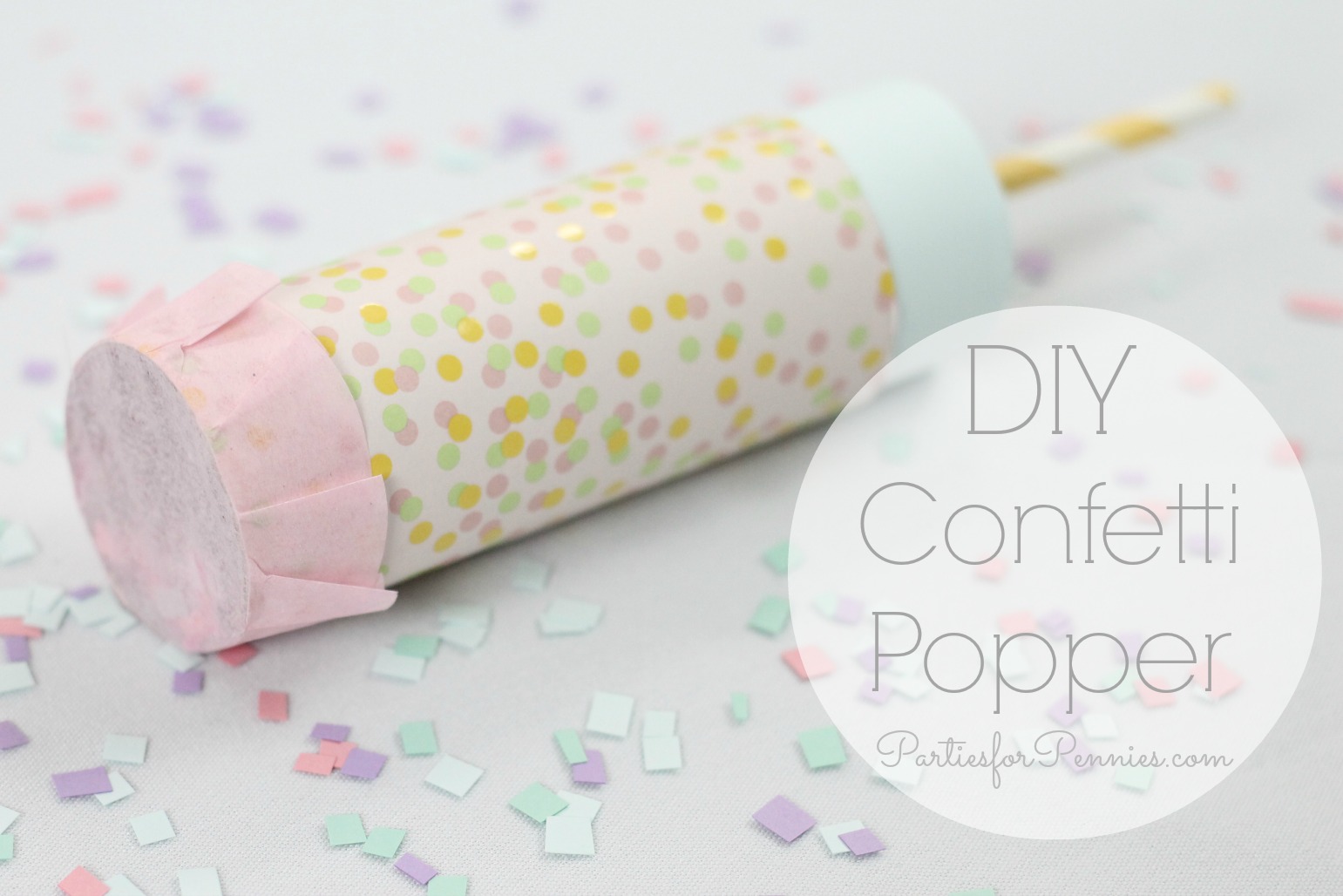 How To Make A Paper Confetti Popper