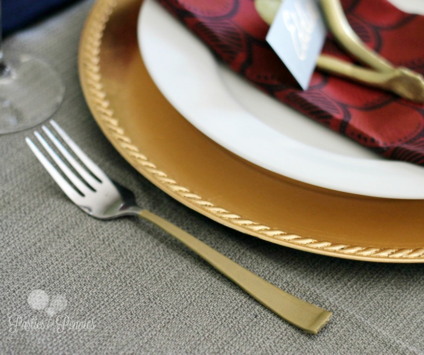 DIY Golden Silverware