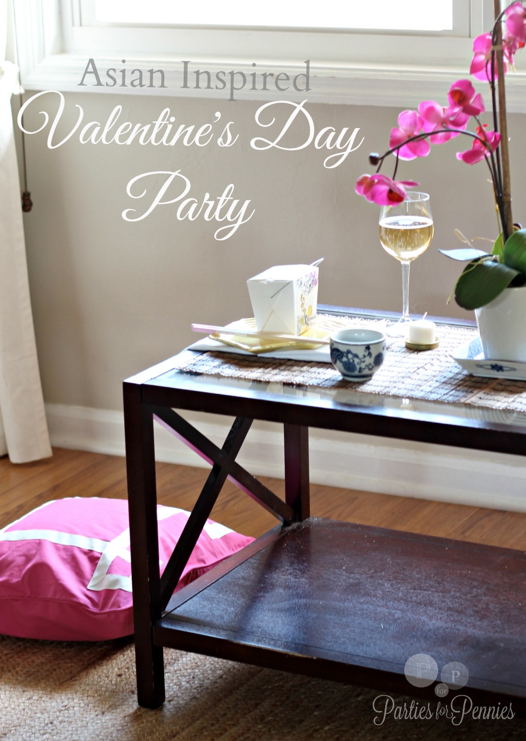 Valentines Day Asian Inspired Party by PartiesforPennies.com Main