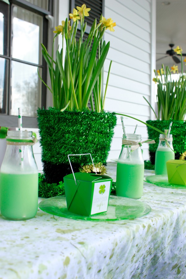 St Patricks Day Party - Lucky Duck Cafe Feature by Project Housewife