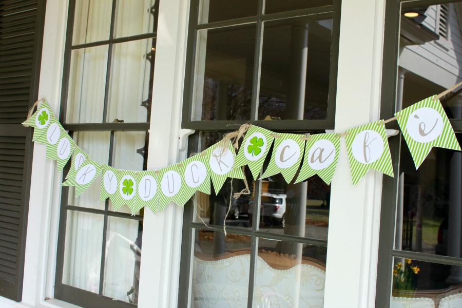 Lucky Duck St Patricks Day Party by Project Housewife
