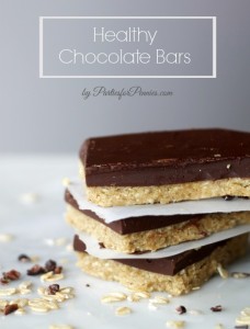 Healthy Chocolate Bars | PartiesforPennies.com | #recipe #healthy #chocolate #glutenfree