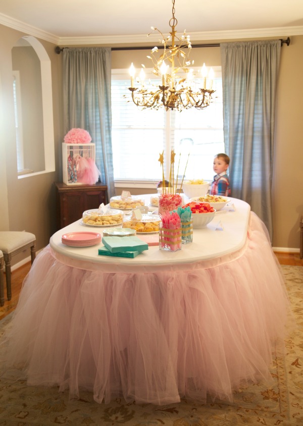 Tutu Birthday Party | PartiesforPennies.com | #girlsbirthday #ballerina #tutu #kidsparty
