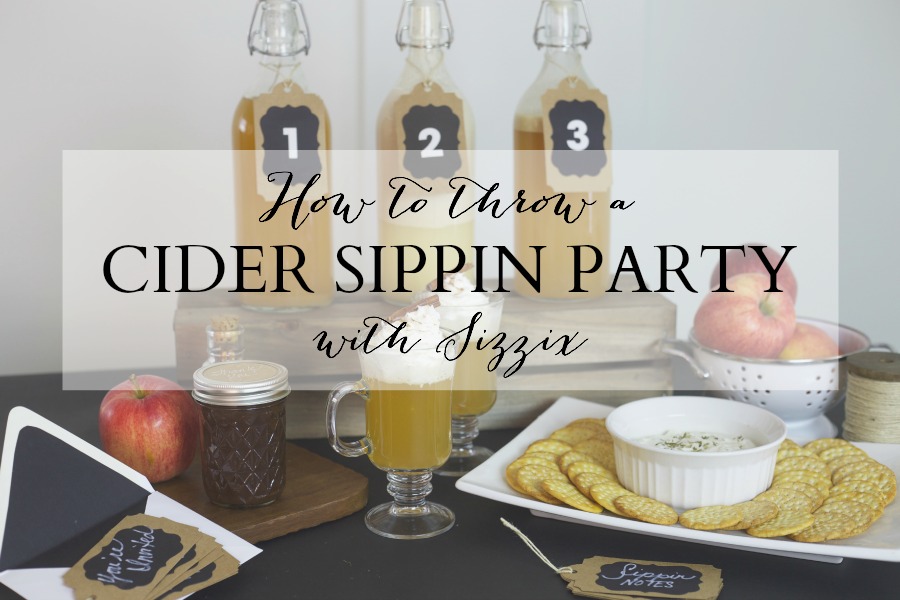 Cider Sippin Party | PartiesforPennies.com | #fall #hotcider #ciderbar #thanksgiving