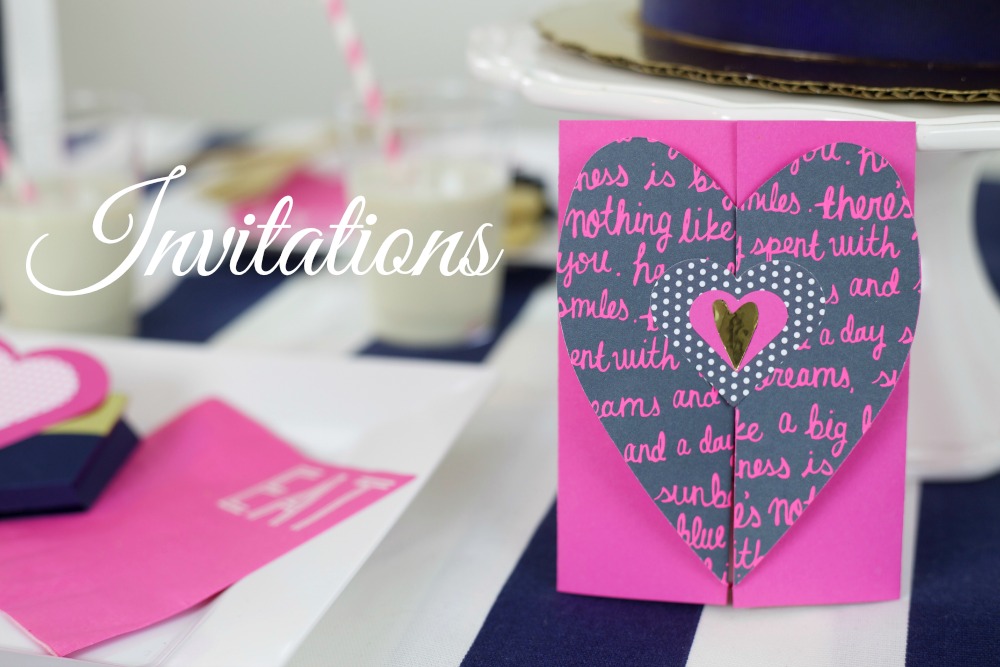 Valentines Day Party | Invitations | PartiesforPennies.com | #valentinesday #invitations #valentine #party