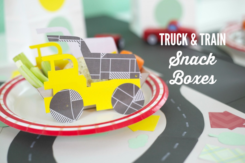 Planes, Trains, & Automobiles Party | PartiesforPennies.com | #transportationparty #kidsparty #kidsbirthday #boysbirthday #papersnackboxes #partyfood