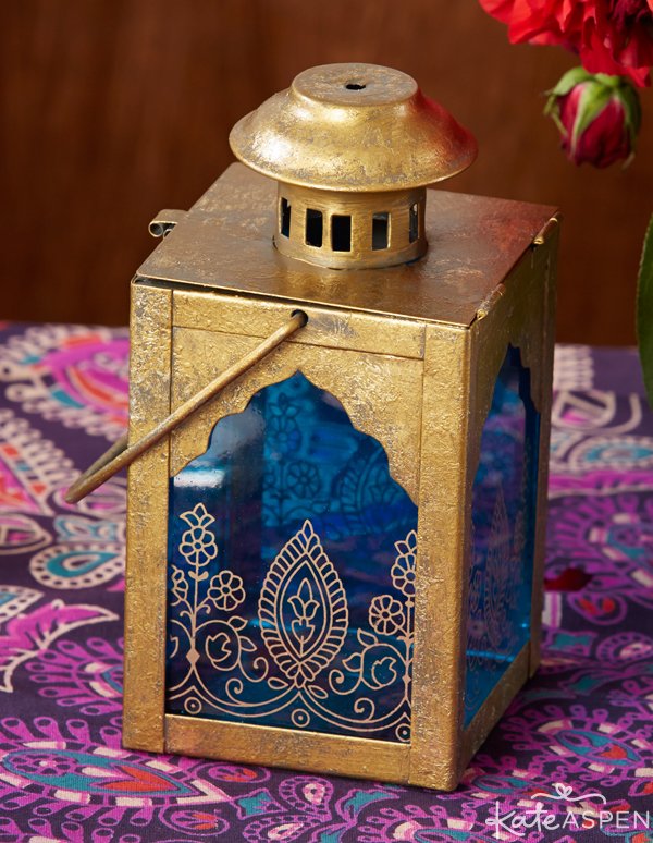 Jewel-Toned Indian Party | Lantern | PartiesforPennies.com