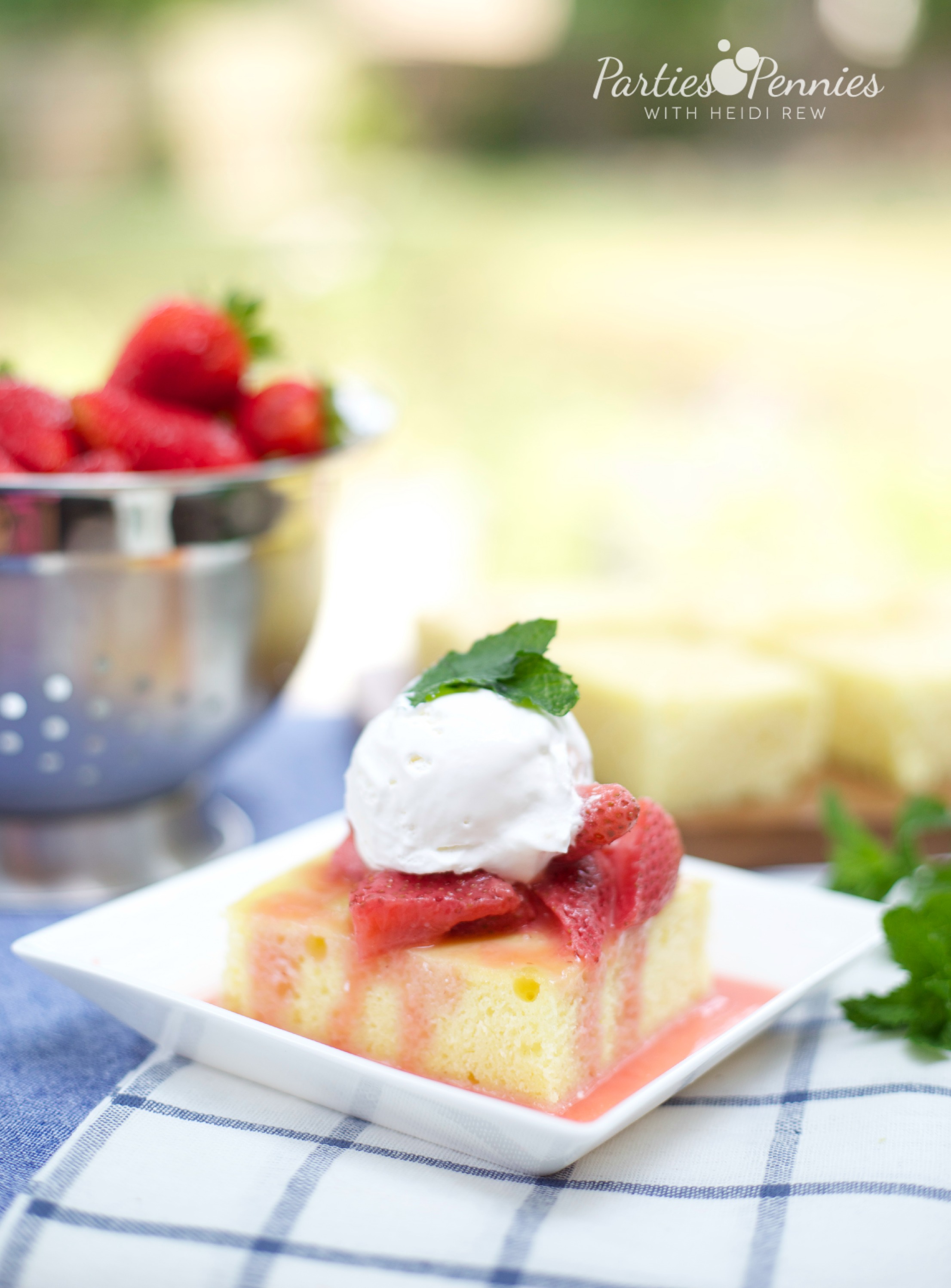 Summer Dessert, Recipe, Gluten Free, Strawberry