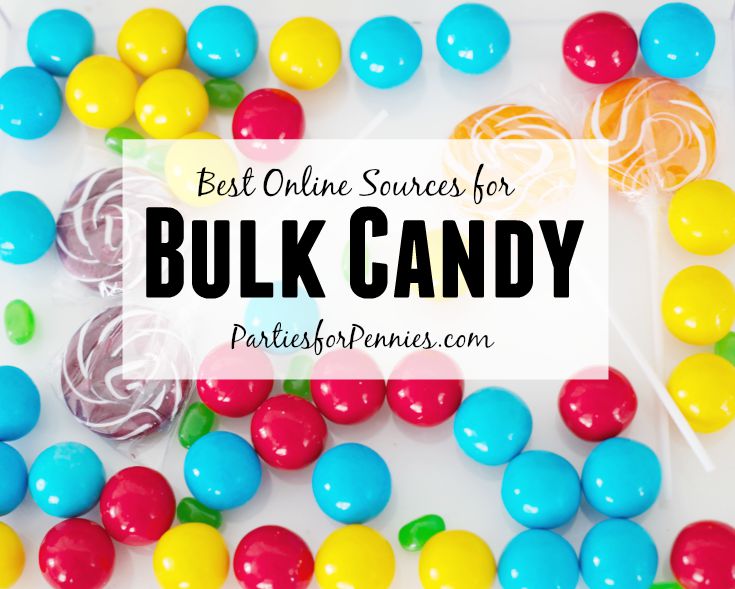 Best Prices for Bulk Candy | PartiesforPennies.com | #candybuffett #wedding #bulkcandy 