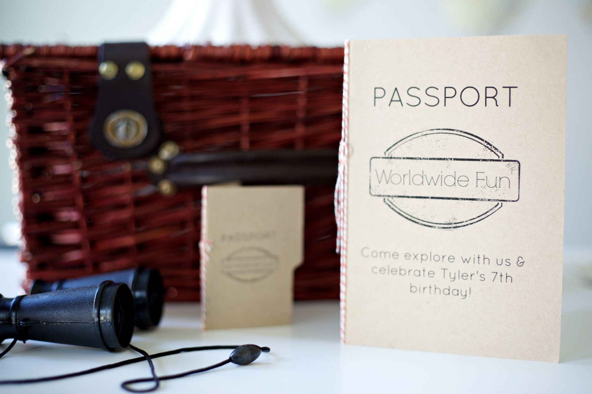 Passport Party | Travel Themed Party |Invitation & Passport Book |  PartiesforPennies.com | #Sizzix #videotutorial #travel