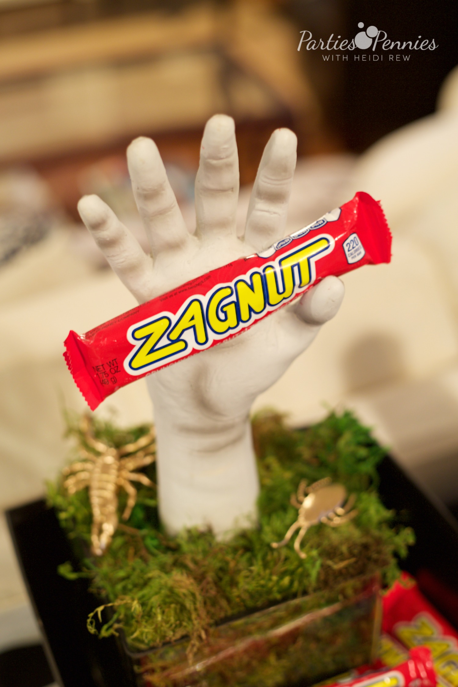 Beetlejuice Halloween Party | PartiesforPennies.com | Zagnut Favors
