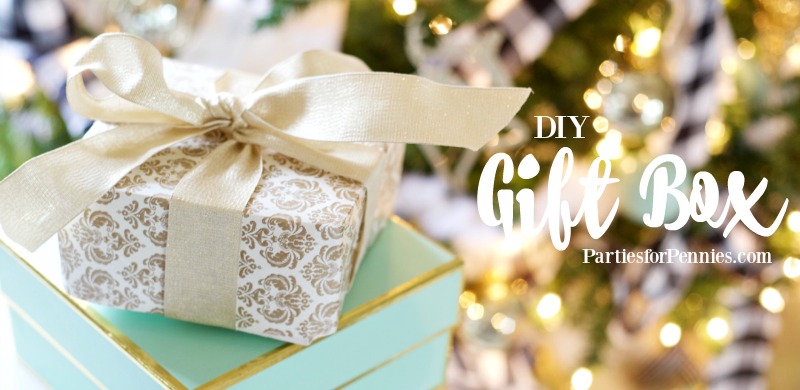 DIY Gift Box - Parties for Pennies