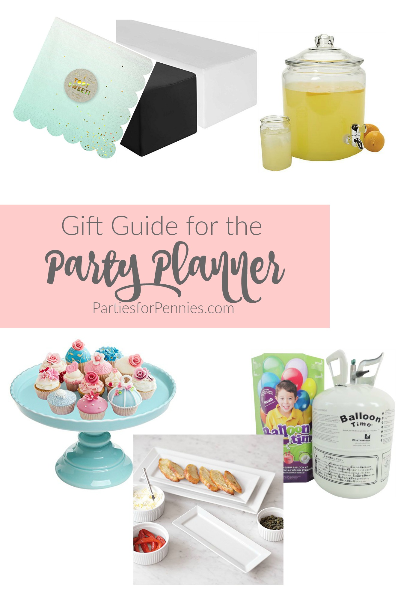 Gift Guide for the Party Planner or Entertainer 