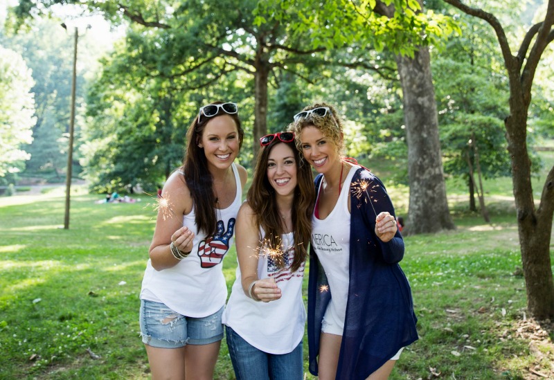 DIY 4th of July Tanks by PartiesforPennies.com | Download, Patriotic, Tees, Flag, Merica Tank, American Flag Peace Sign, American Flag, Sparklers