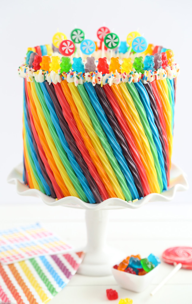 Rainbow Candy Cake 5